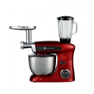 Imperial Collection Multifunctionele Keukenmixer, Blender, Vleesmolen Rood