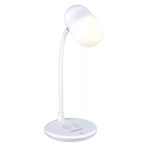 Grundig ED-72546: 3-in-1 Led-bureaulamp, Bluetooth-luidspreker en Draadloze Oplader - Afbeelding 3