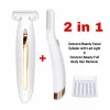 Cenocco Beauty SETCC9087/9086: 2 in 1 Complete Lichaamsonthaarverwijderaar + Gezichtsepilator met LED Combo Deal - Afbeelding 2