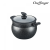 Cheffinger CF-COUS6: 6L Marmer Gecoat Stoomkoker Couscous Pot - Afbeelding 4