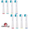 Cenocco CC-9029: 8-Delige Vervangende Opzetborstels - Afbeelding 2