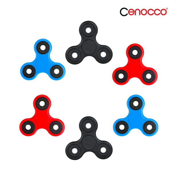 Cenocco Set van 6 Sensory Fidget Spinner Speelgoed - Afbeelding 2