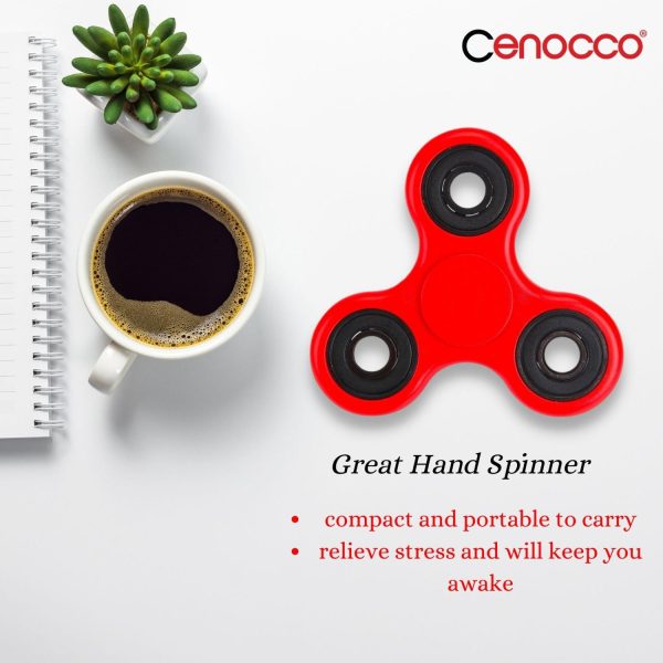 Cenocco Set van 6 Sensory Fidget Spinner Speelgoed - Afbeelding 4