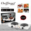 Cheffinger CF-EHD1000: 1000W Elektrische Kookplaat - Dubbel - Afbeelding 3