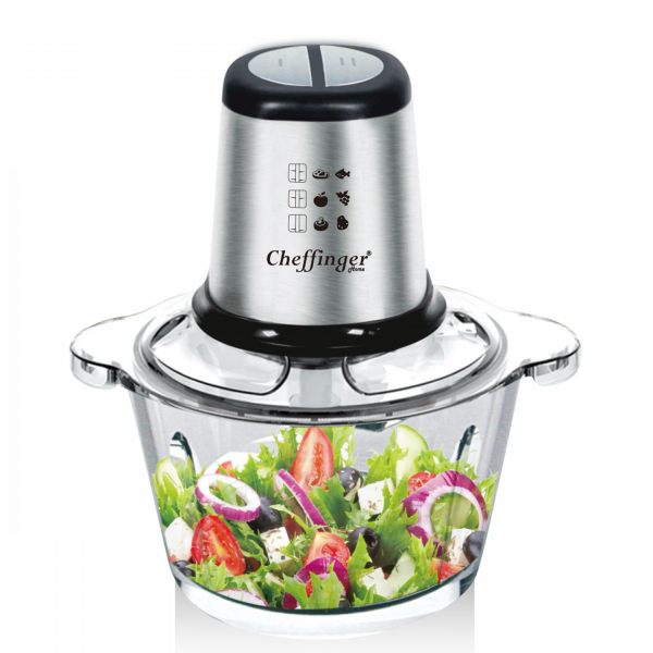 Cheffinger CF-FP500: 2L Keukenmachine - 500W