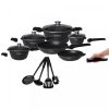 Cheffinger 14-Delige XXL Kookpottenset met Afneembare Handgrepen + 4 Pollepels - Afbeelding 4
