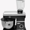 Herzberg HG-5065: 2 in 1 6,5L Standmixer en 1,7 Blender - 1200W Zwart