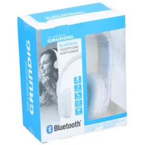Grundig ED-40080: Bluetooth-stereohoofdtelefoon Met Geluidsisolerende Microfoon Wit
