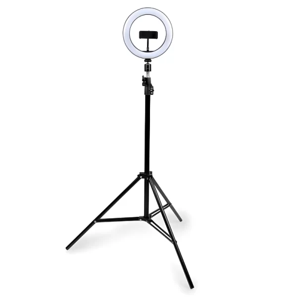 Grundig ED-49865: 2-in-1 Selfie-Ringlicht 360° Draaibaar Statief - Afbeelding 3