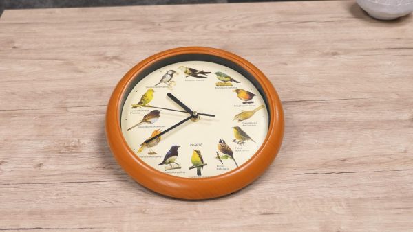 Genius Ideas Wandklok Birdsong Design - Afbeelding 4
