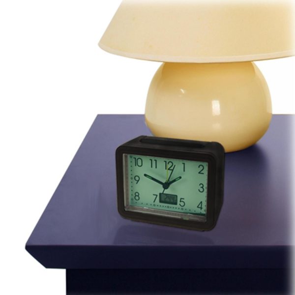 Genius Ideas Lichtgevende wekker en thermometer - Afbeelding 2