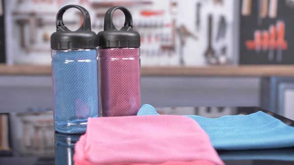 Genius Ideas Blaues Frische-Handtuch Shake n Fresh - Afbeelding 4