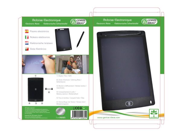 Genius Ideas Elektronisch Schrijfbord - Afbeelding 2