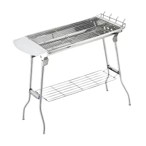Herzberg HG-8112: Barbecue Grill met Draagtas