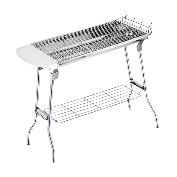 Herzberg HG-8112: Barbecue Grill met Draagtas
