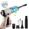 Herzberg HG-03992: 3-in-1 Draadloze Mini-Handstofzuiger