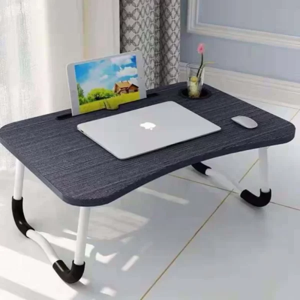Herzberg HG-04173: Opvouwbaar Schootbureau Met Beker- en Tablethouder - Afbeelding 2