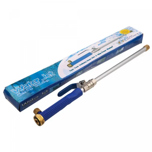 Herzberg HG-03824: Waterstraal Hogedrukreinigerstang Met Dubbele Sproeikop - Blauw - Afbeelding 2