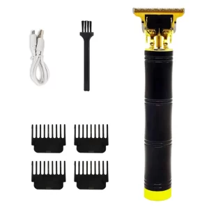Herzberg HG-04111: Oplaadbare Professionele Elektrische Tondeuse - Zwart