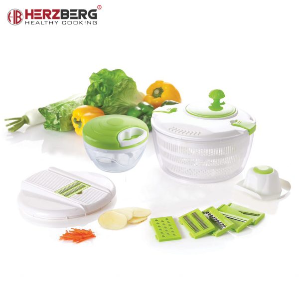 Herzberg HG-5057: Multifunctionele Spinner met Chopper - Afbeelding 3