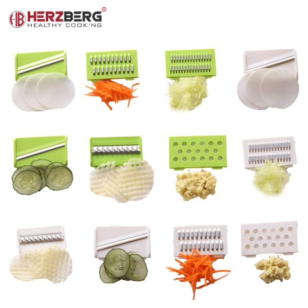Herzberg HG-5057: Multifunctionele Spinner met Chopper - Afbeelding 4