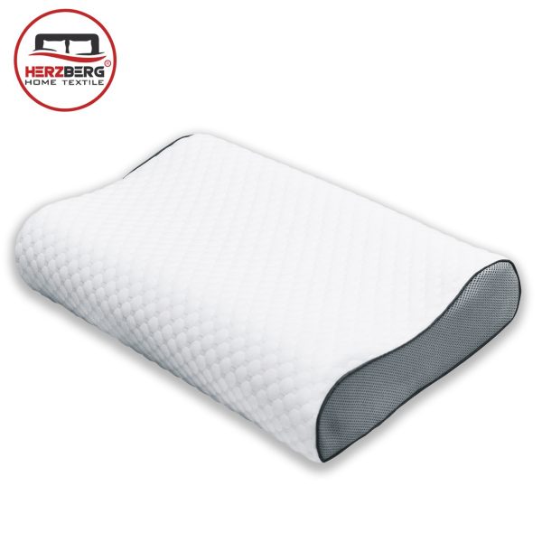 Herzberg HG-6412H0: Contour Memory Foam Kussen - Afbeelding 2