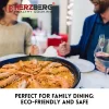 Herzberg HG-7132PP: 32cm Paella Pan - Afbeelding 4
