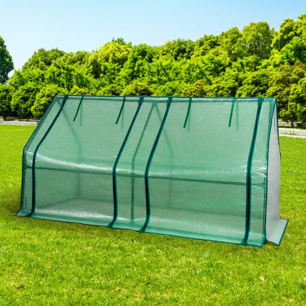 Herzberg HG-8003; Tunnel Greenhouse - Afbeelding 2
