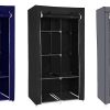 Herzberg HG-8010: Opberggarderobe - Klein Grijs - Afbeelding 2