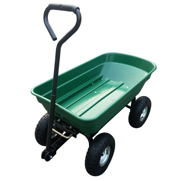 Herzberg HG-8028-75: 75L Kruiwagen Kiepwagen