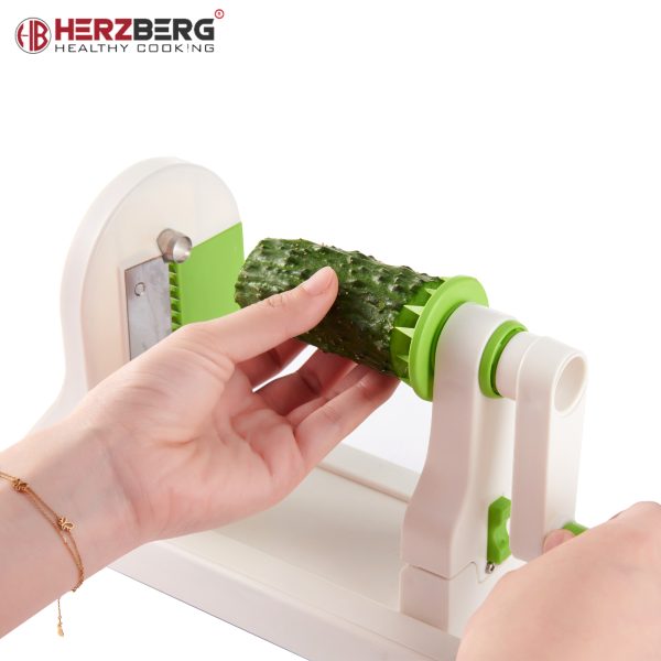 Herzberg HG-8030: Plantaardige Spiralizer Set - Afbeelding 4