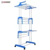 Herzberg HG-8034BLU: Moving Clothes Rack - Blauw - Afbeelding 3