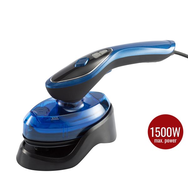 Herzberg HG-8056: 2 in 1 Draagbaar Stoom- en Droogstrijkijzer - Afbeelding 2