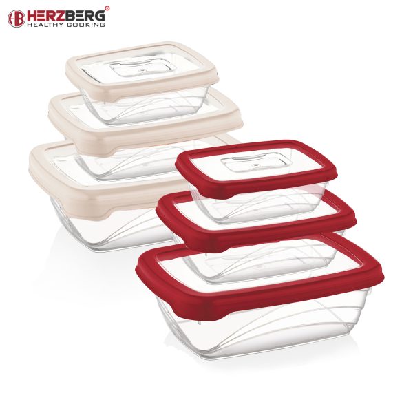 Herzberg 3 Stuks Bio Saver Box Ivoor - Afbeelding 2