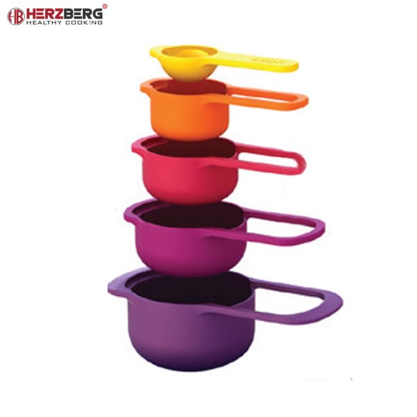 Herzberg HG-SP5N1: 5-in-1 Maatlepelset - Afbeelding 2