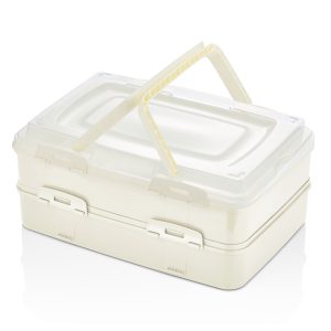 Herzberg Duplex Takeaway Gebak Draagtas Ivoor