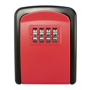 Herzberg HG-03817: Nieuwe Slimme Waterdichte Sleutelloze Safety Box - Rood