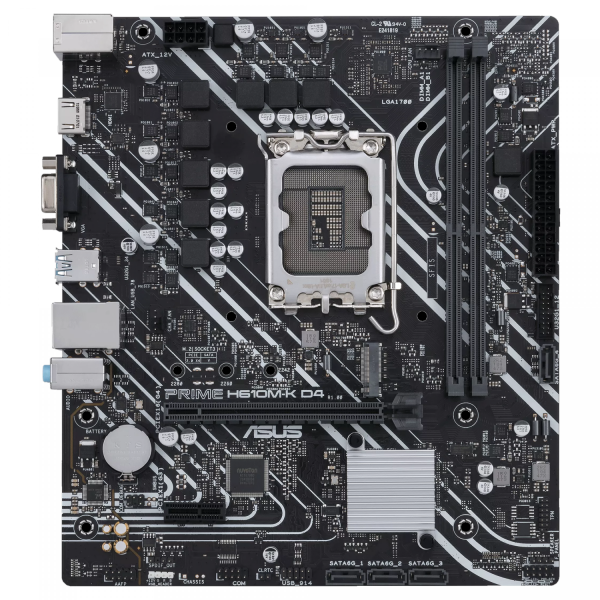 ASUS Prime H610M-R D4 SI - Afbeelding 3