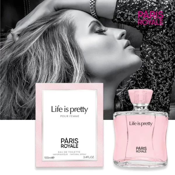 Paris Royale PR021: Life Is Prettty voor Vrouwen 100ml EDT - Afbeelding 3