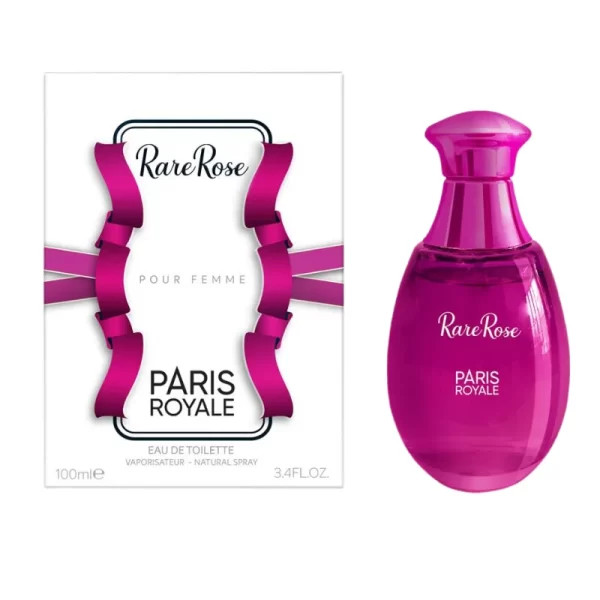 Paris Royale PR009: Rare Rose voor Vrouwen 100ml EDT - Afbeelding 2