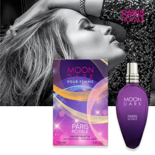 Paris Royale PR014: Moon Dark voor Vrouwen 100ml EDT - Afbeelding 3