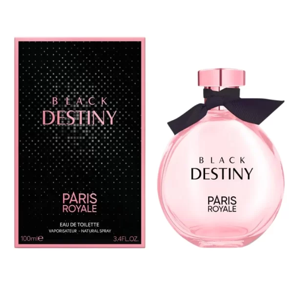 Paris Royale PR019: Black Destiny voor Vrouwen 100ml EDT - Afbeelding 2