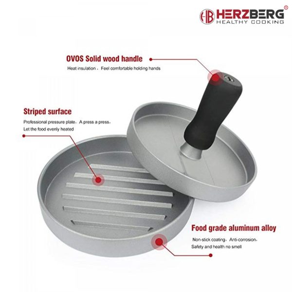 Herzberg Hamburger Grill Pers - Afbeelding 4