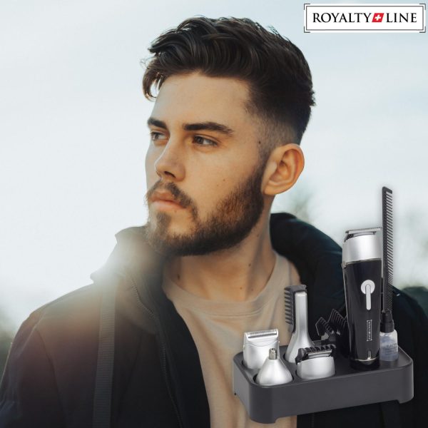 Royalty Line 5-in-1 Waterdichte Tondeuse en Grooming Kit - Afbeelding 4