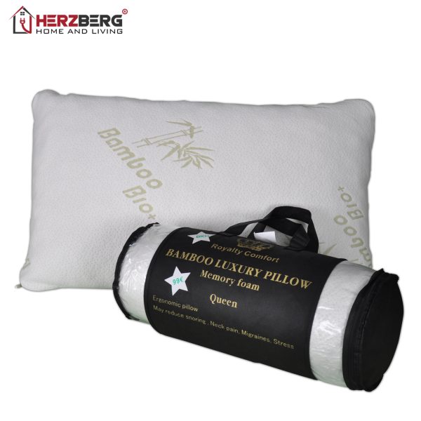 Royalty Comfort HG-5076BM; Bamboo Luxus Pillow 'Queen' - Afbeelding 2