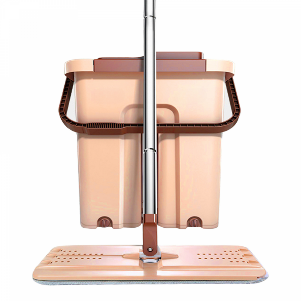 Cenocco CC-9070: Vlakke Mop Met Emmer Bruin