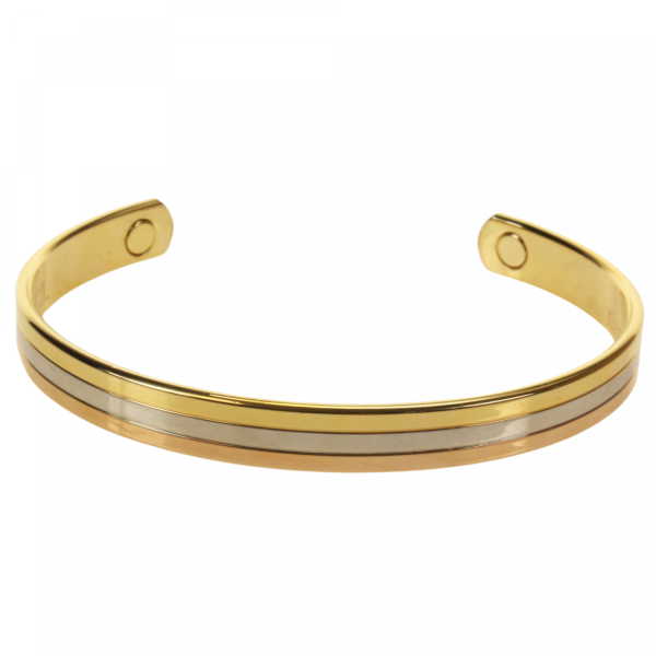 Wellys GD-027510:Magnetische Tricolor Armband - Klassiek