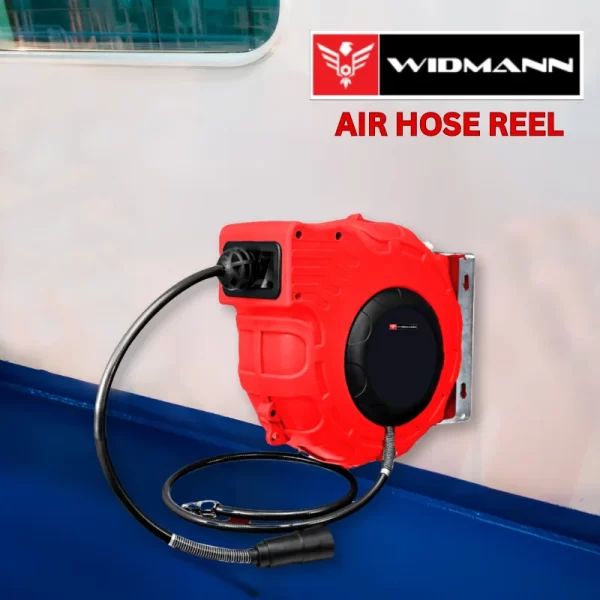 Widmann WM-15A: 15M Intrekbare Luchtslanghaspel - Afbeelding 3