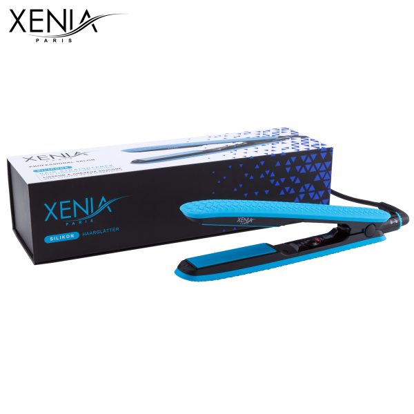 Xenia Paris JS-140207: Blauwe siliconen stijltang - Afbeelding 2