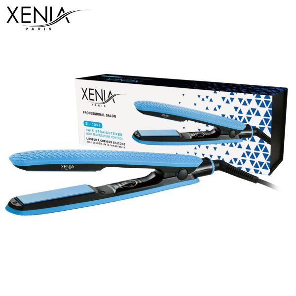 Xenia Paris JS-140207: Blauwe siliconen stijltang - Afbeelding 4